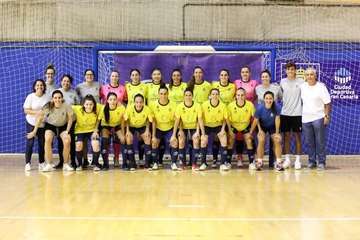 Derrota por la minina del Teldeportivo/TA.